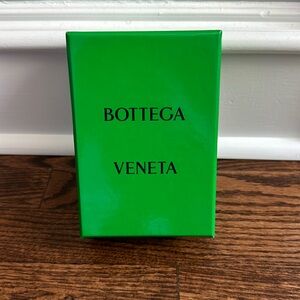 Botegga Veneta Bright Green Black EMPTY Small Belt Accessories Gift Box